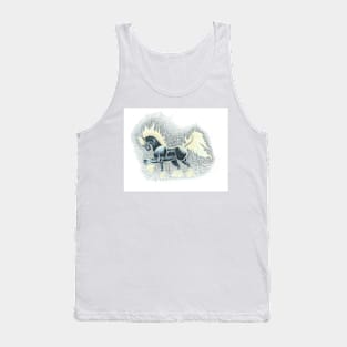 Flaming Horse Tank Top